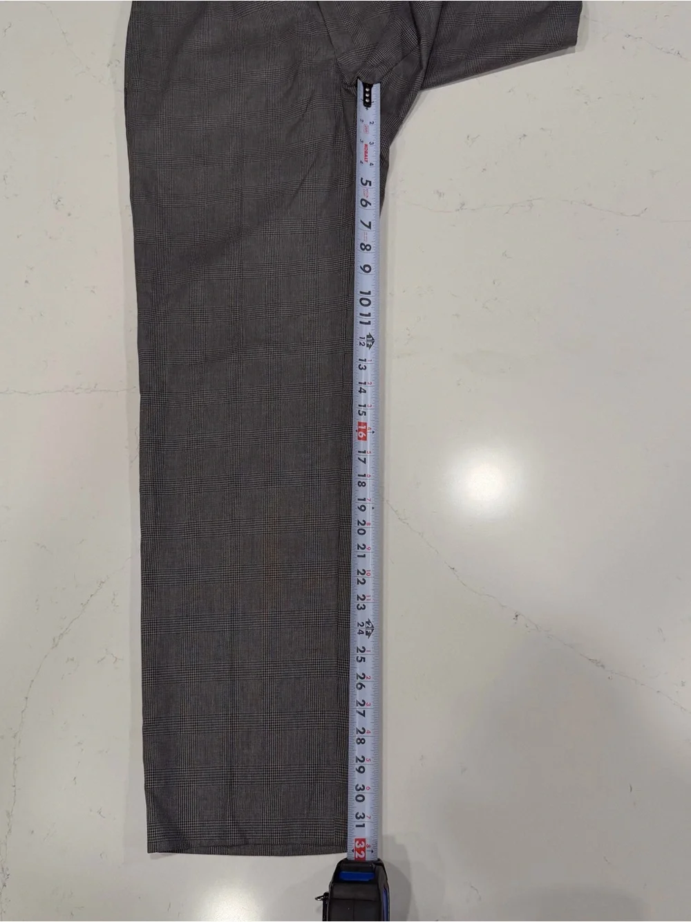 Ralph Lauren Men's Charcoal Herringbone Dress Pants